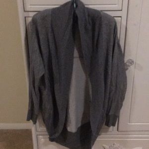 Grey cardigan